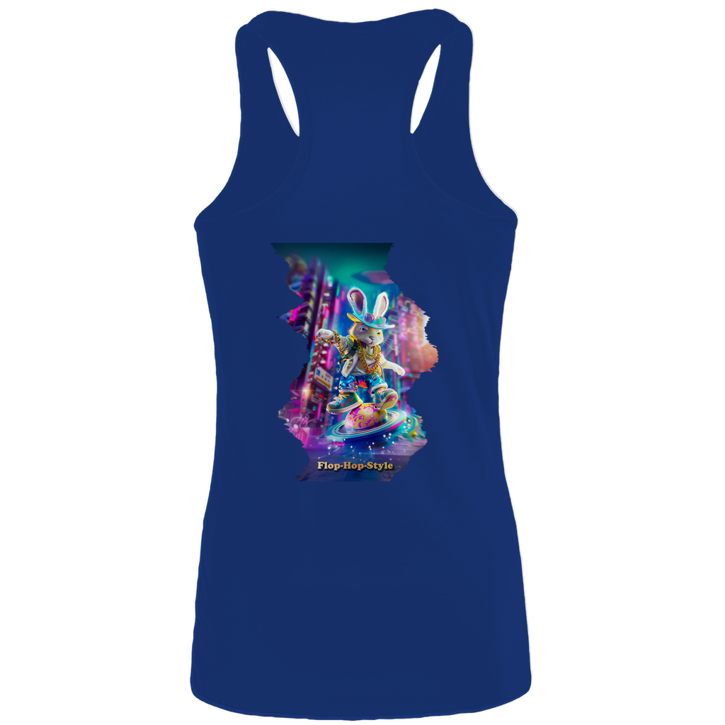 Damen Tank Top Ostern Blau