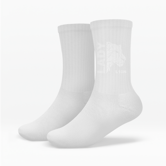 Socken LADY  LION WHITE