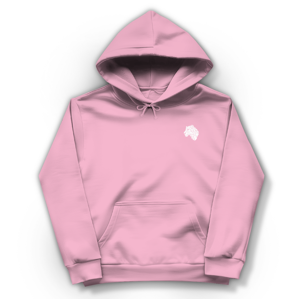 Damen Hoodie  Pink Rose