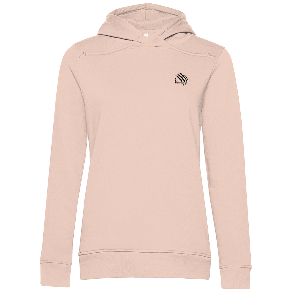 Damen Premium Bio Hoodie QR SORRY